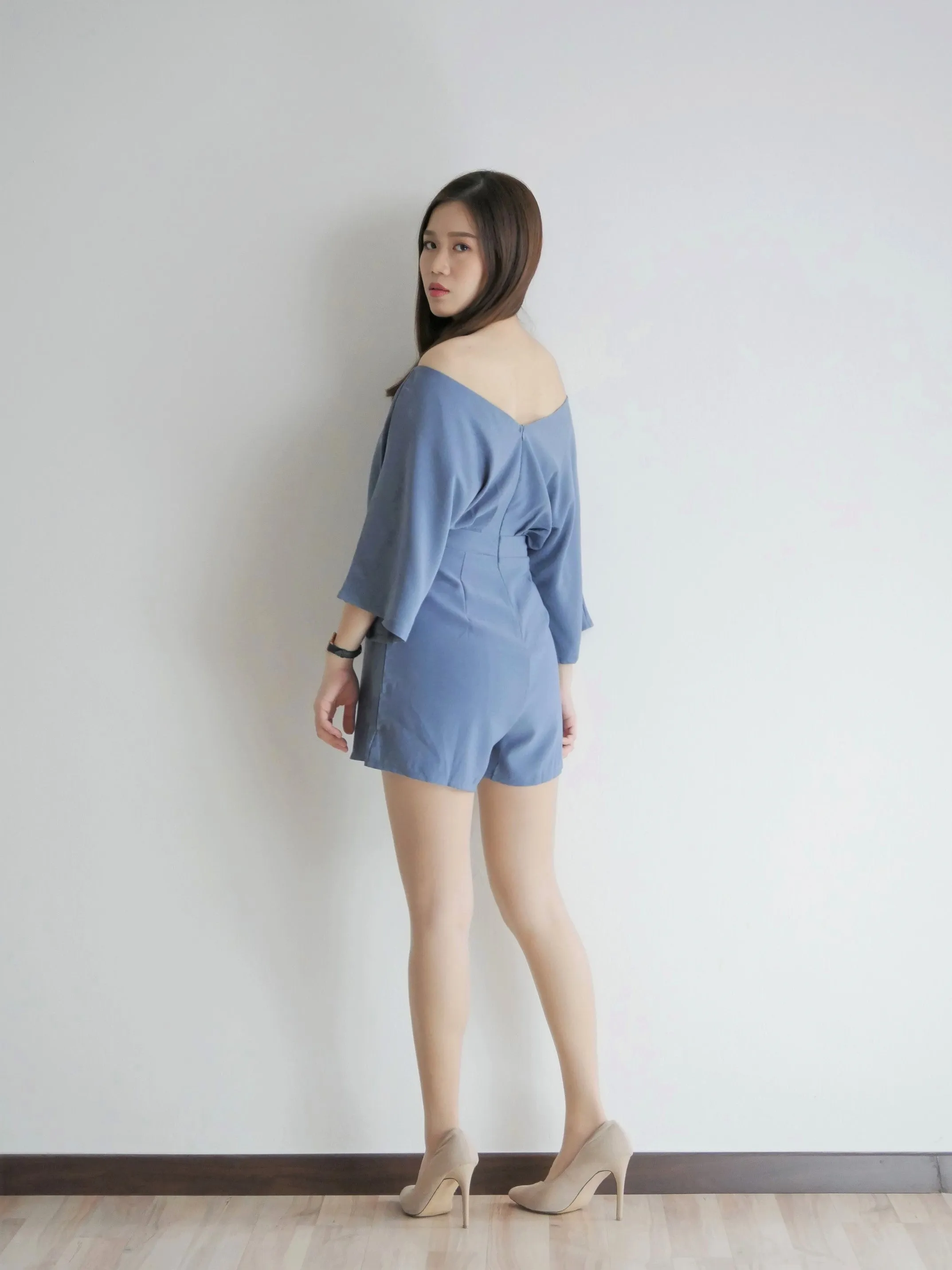 ACEWIN Wide Neck Romper (Size S-L) 702975