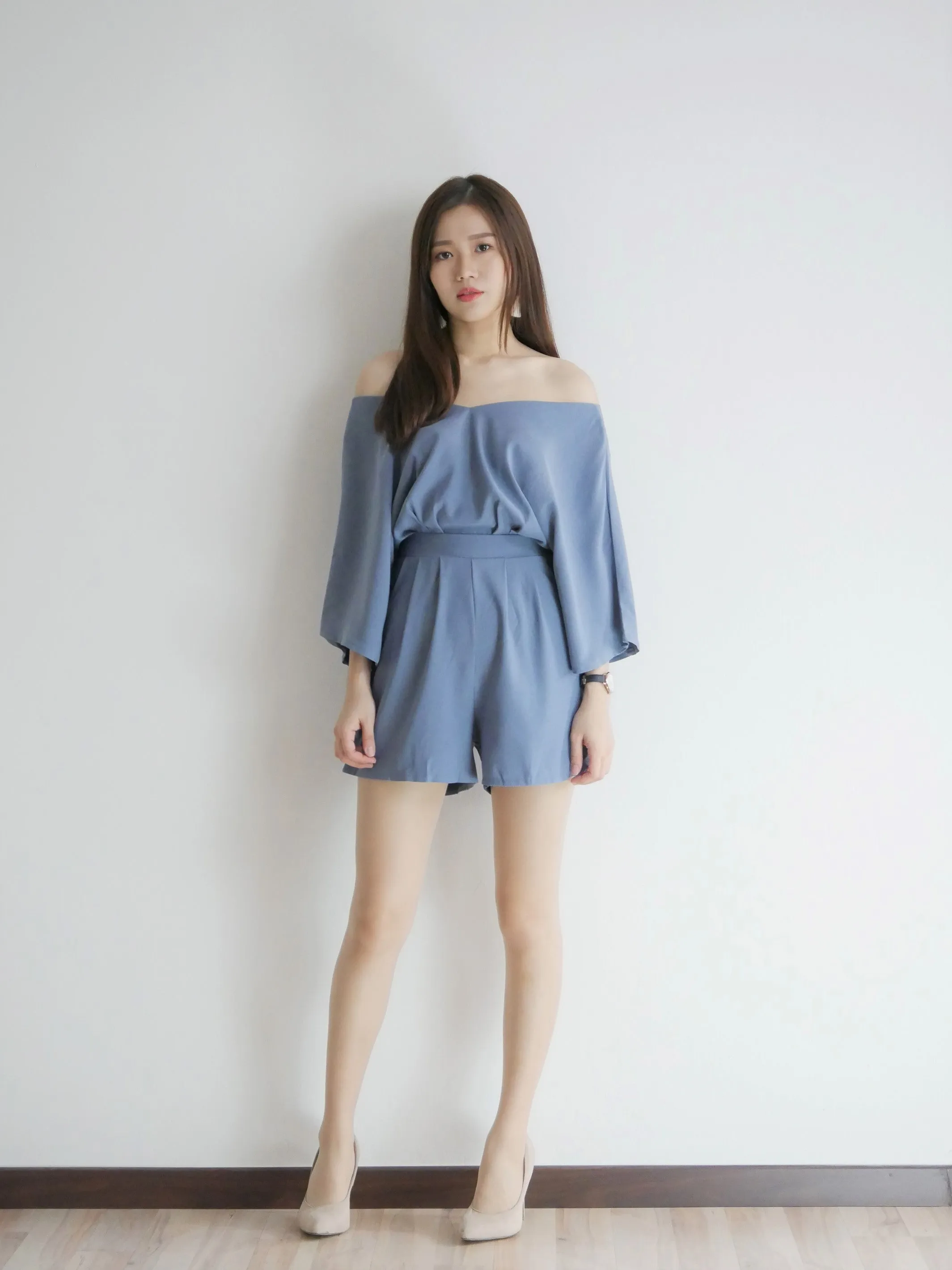 ACEWIN Wide Neck Romper (Size S-L) 702975