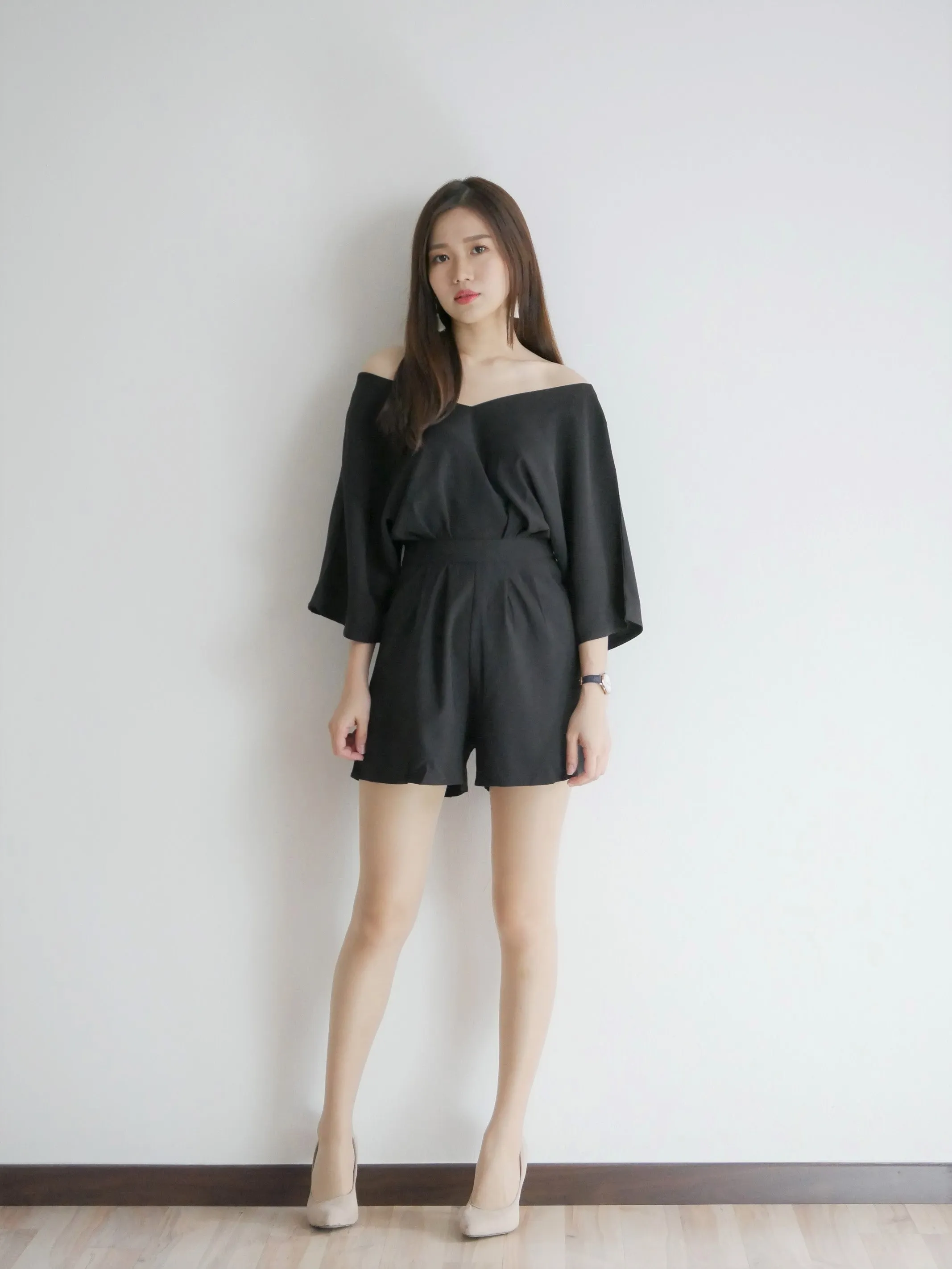 ACEWIN Wide Neck Romper (Size S-L) 702975