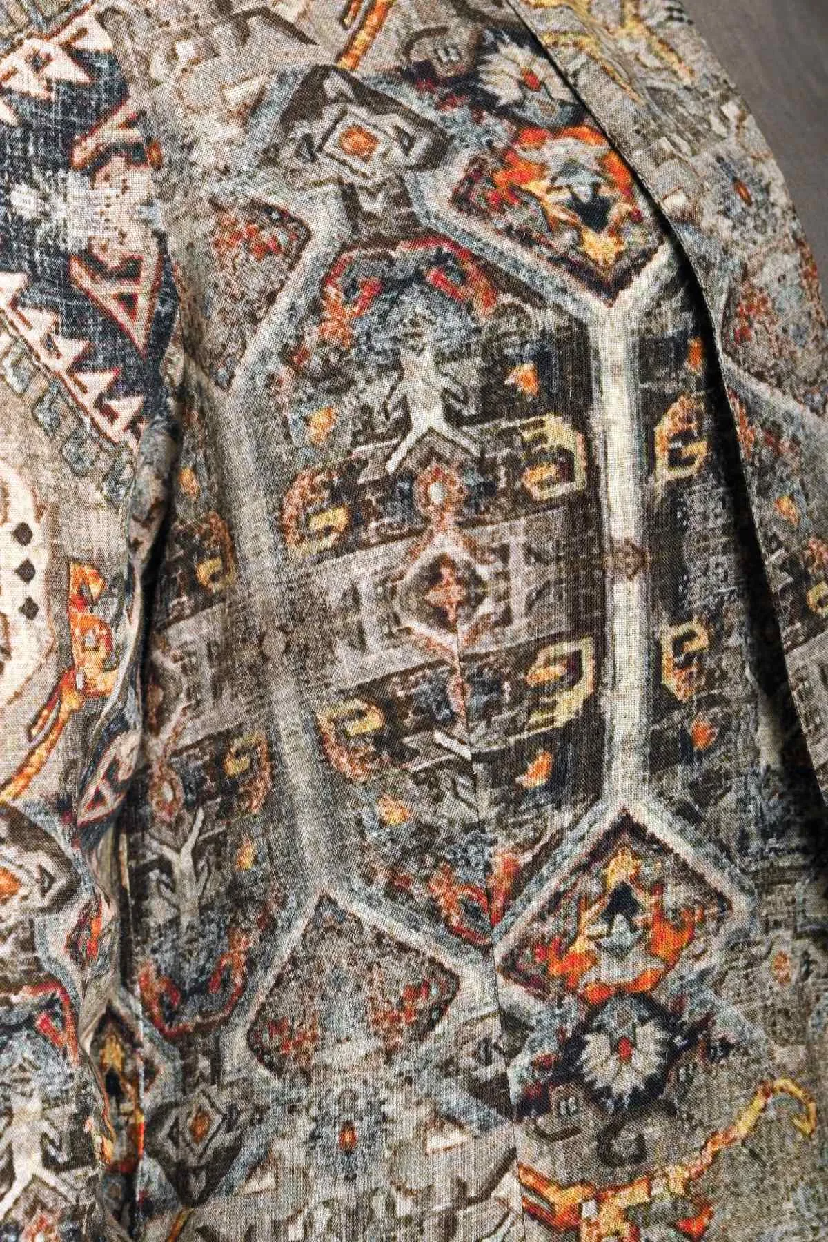 Aztec Printed Blazer
