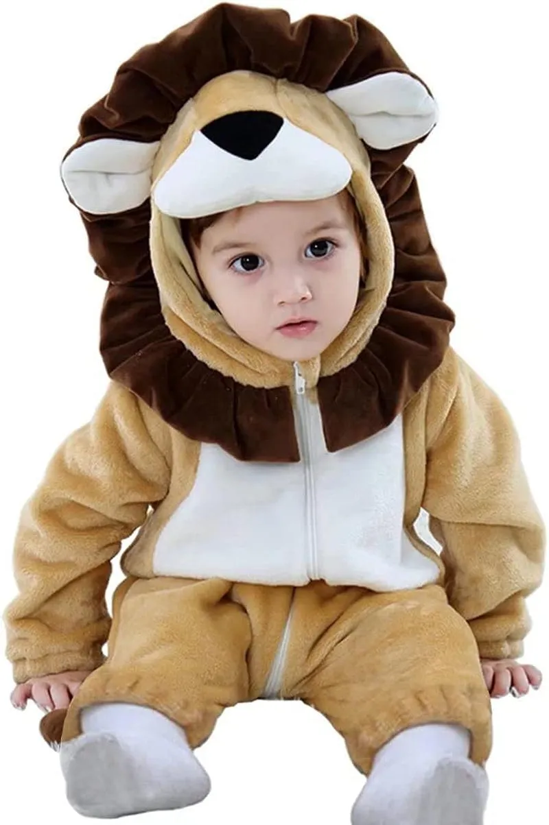 Baby Animal Costumes Unisex Toddler Outfit Halloween Dress up Romper
