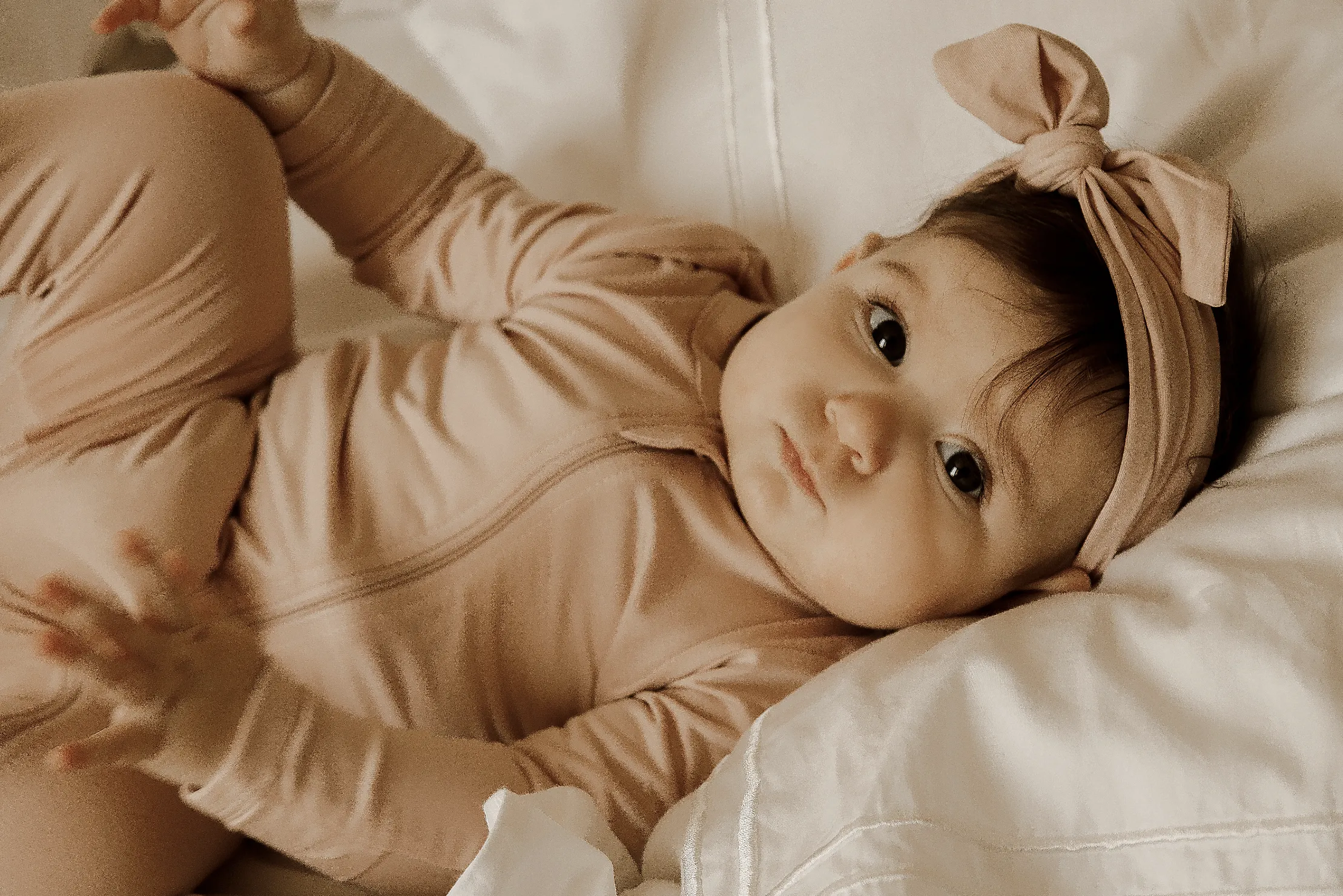 Baby bow headband