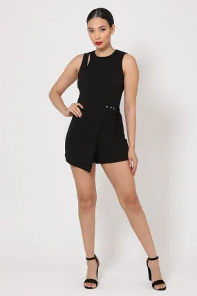 Black Fashion Romper