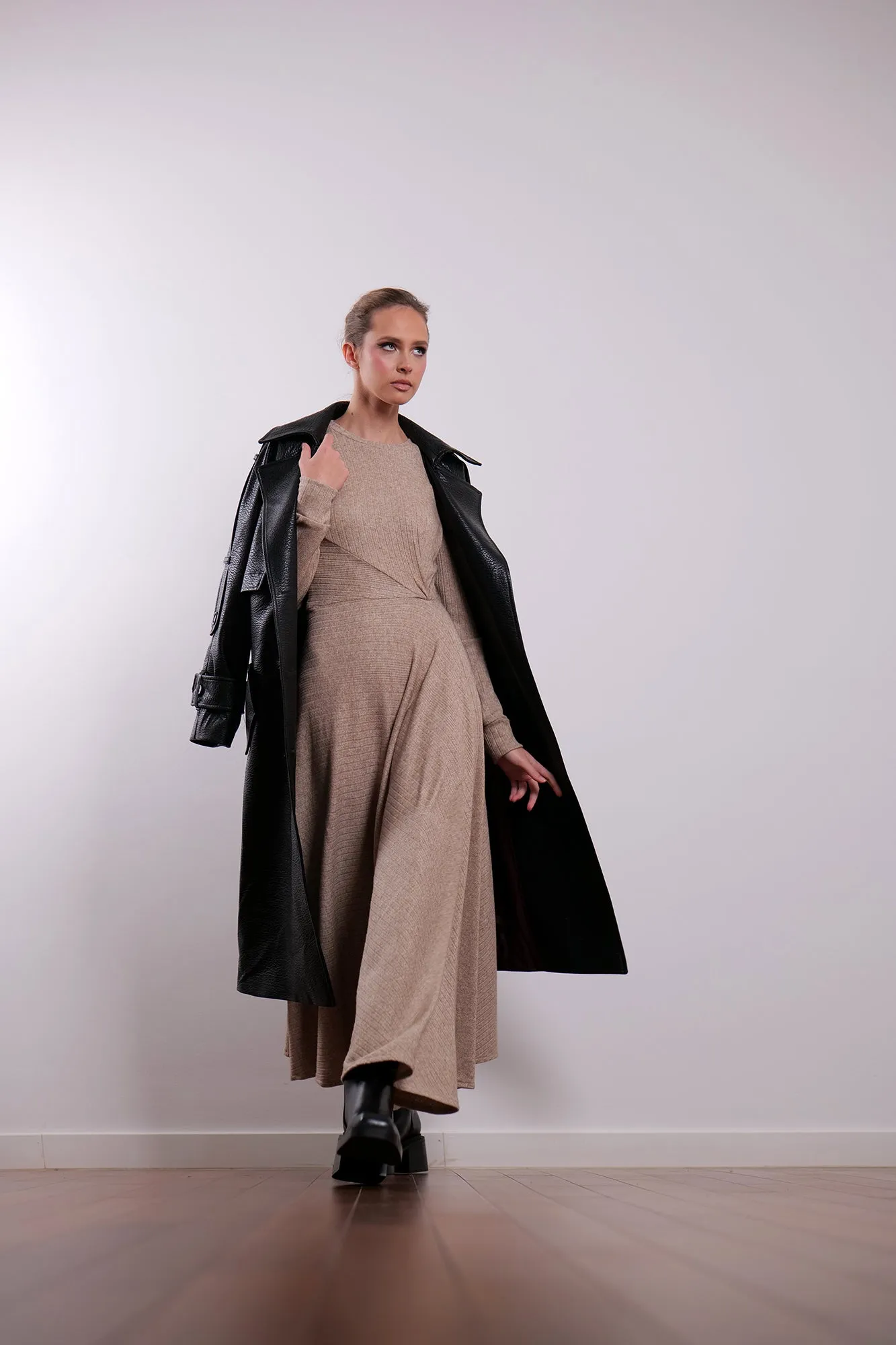 Black Lather trench