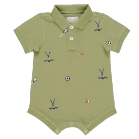 Blue Rooster Baby Boys Alec Jumper - Sports Embroidery