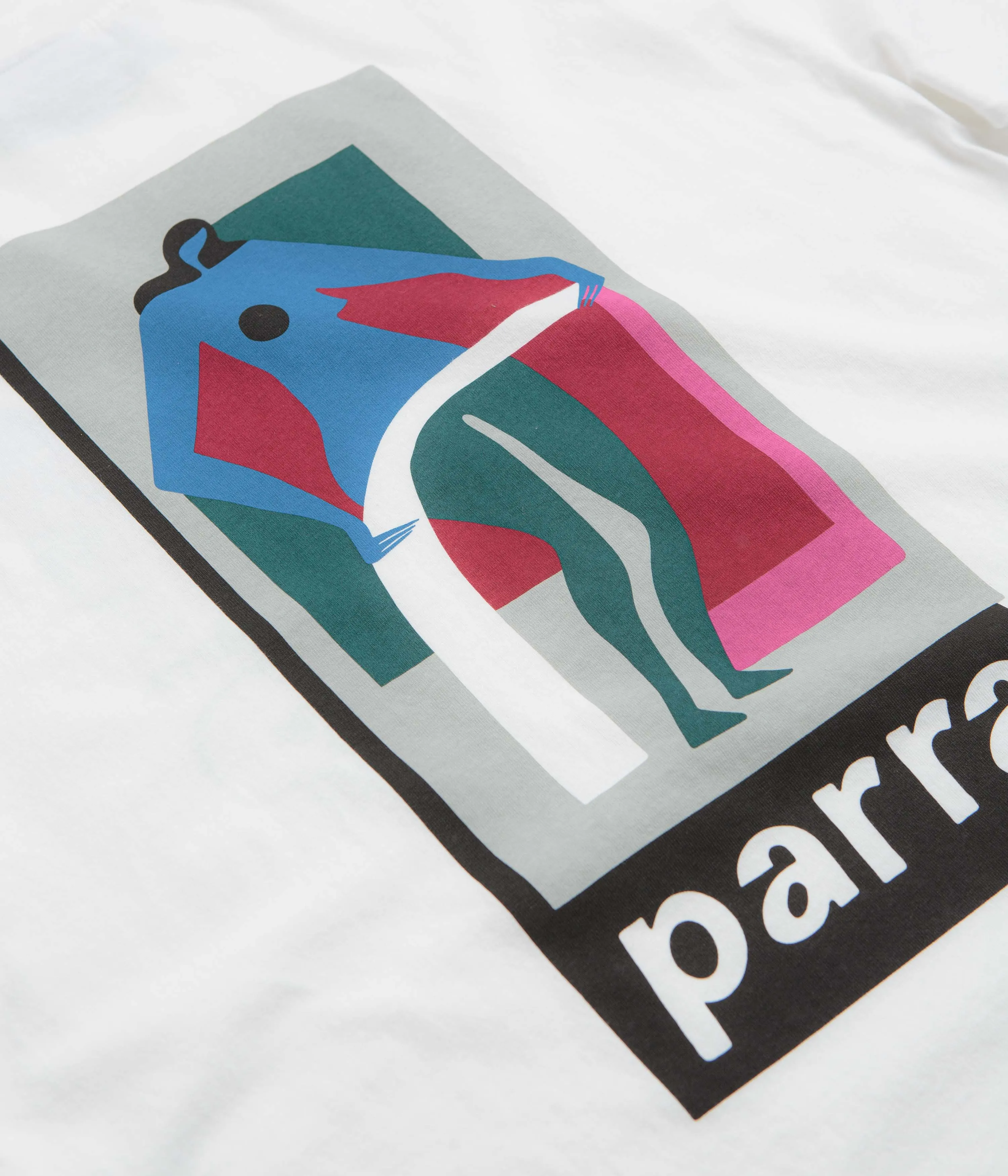 by Parra Lowering The Bar Long Sleeve T-Shirt - White