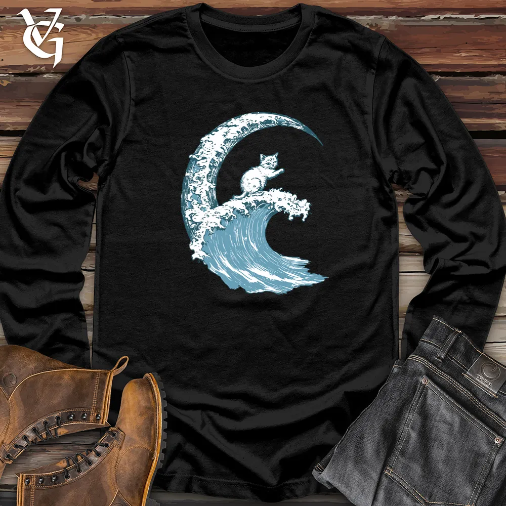 Cat Waves Long Sleeve