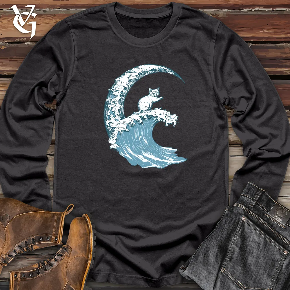Cat Waves Long Sleeve