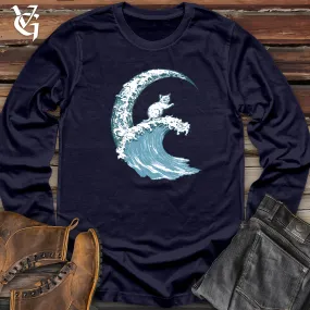 Cat Waves Long Sleeve
