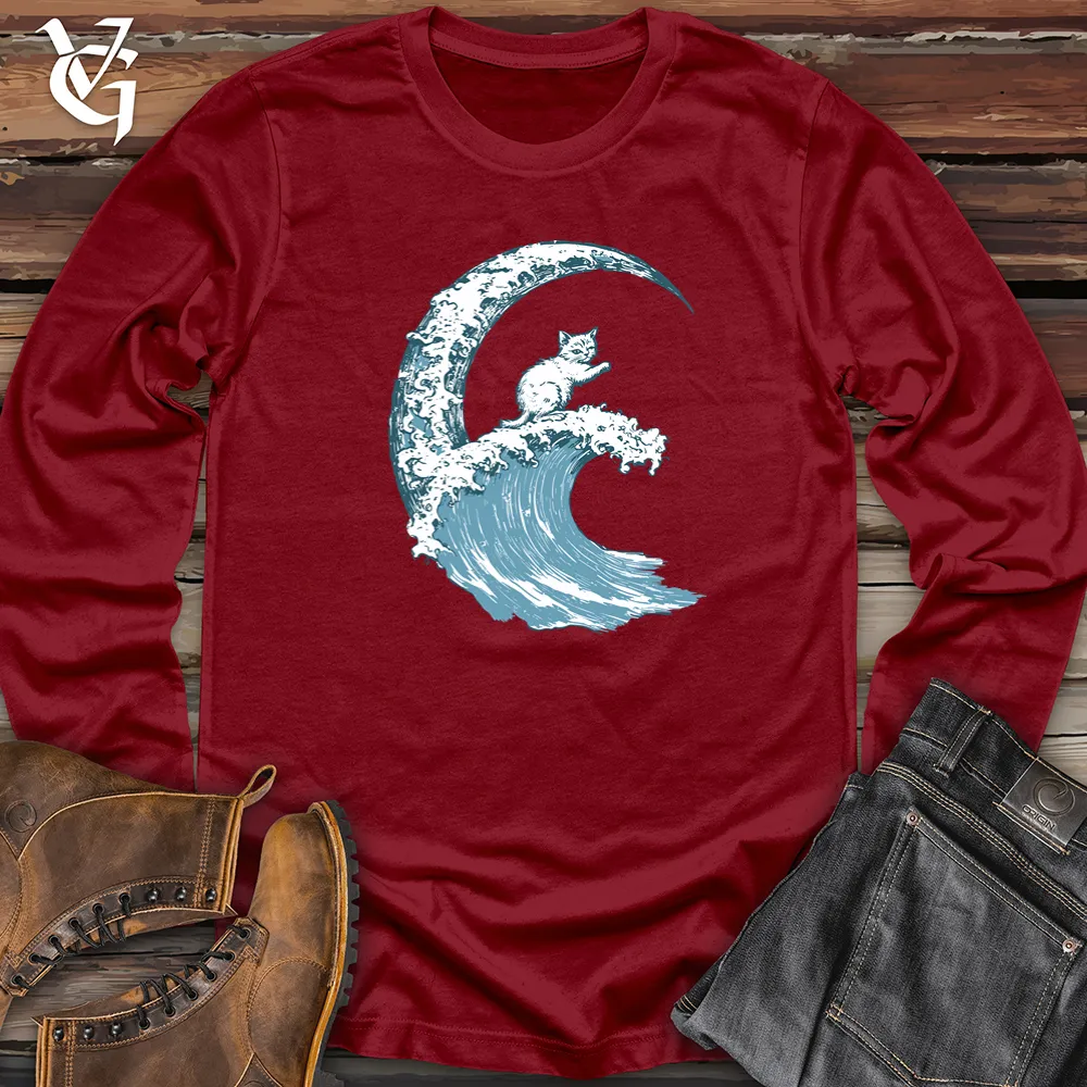 Cat Waves Long Sleeve