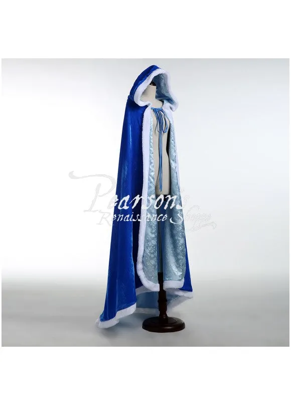 Cinderella Brocade Velvet Cape