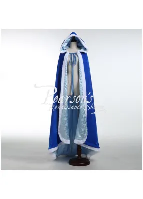 Cinderella Brocade Velvet Cape