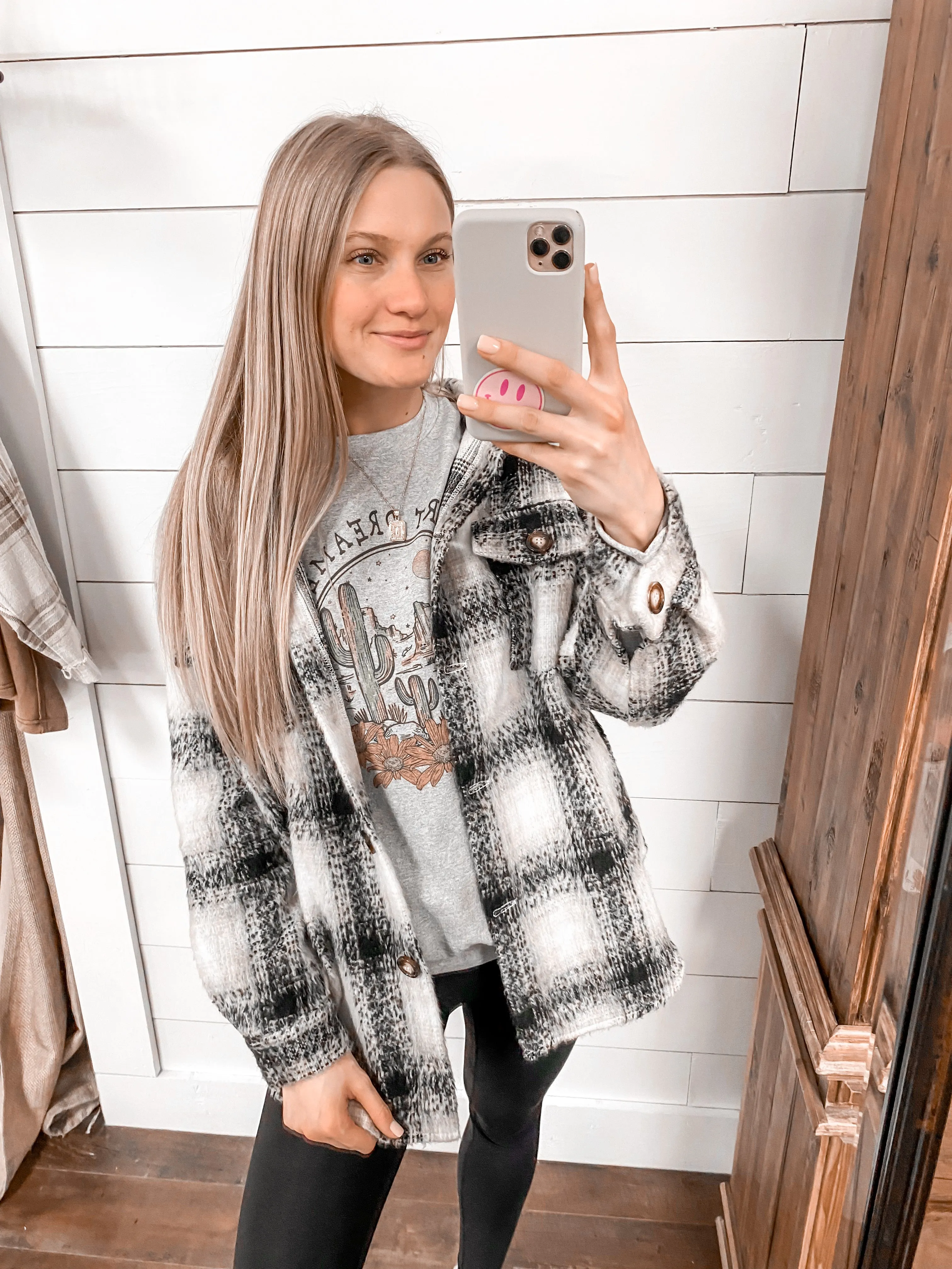 Colorado Bound Plaid Shacket
