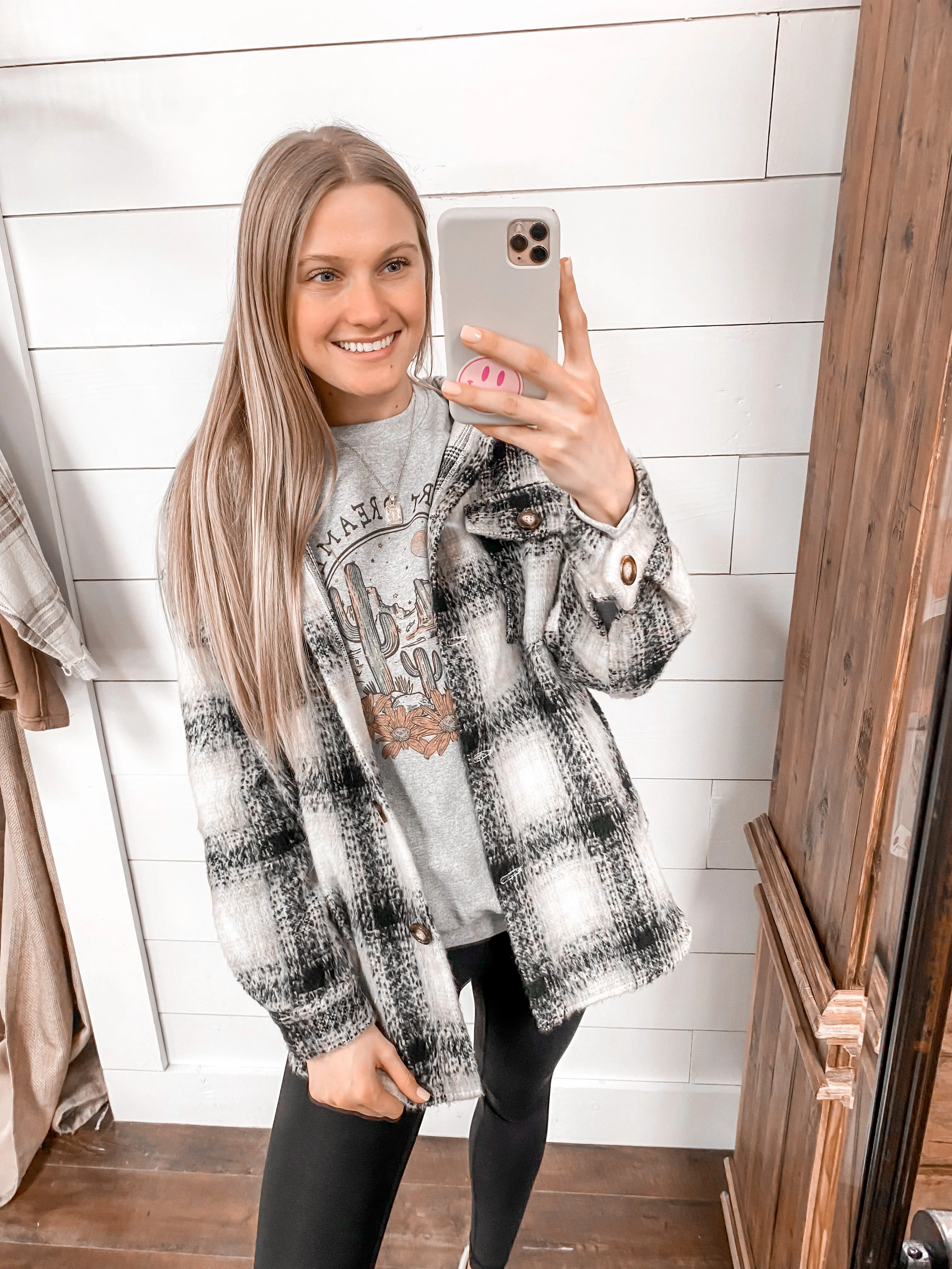 Colorado Bound Plaid Shacket
