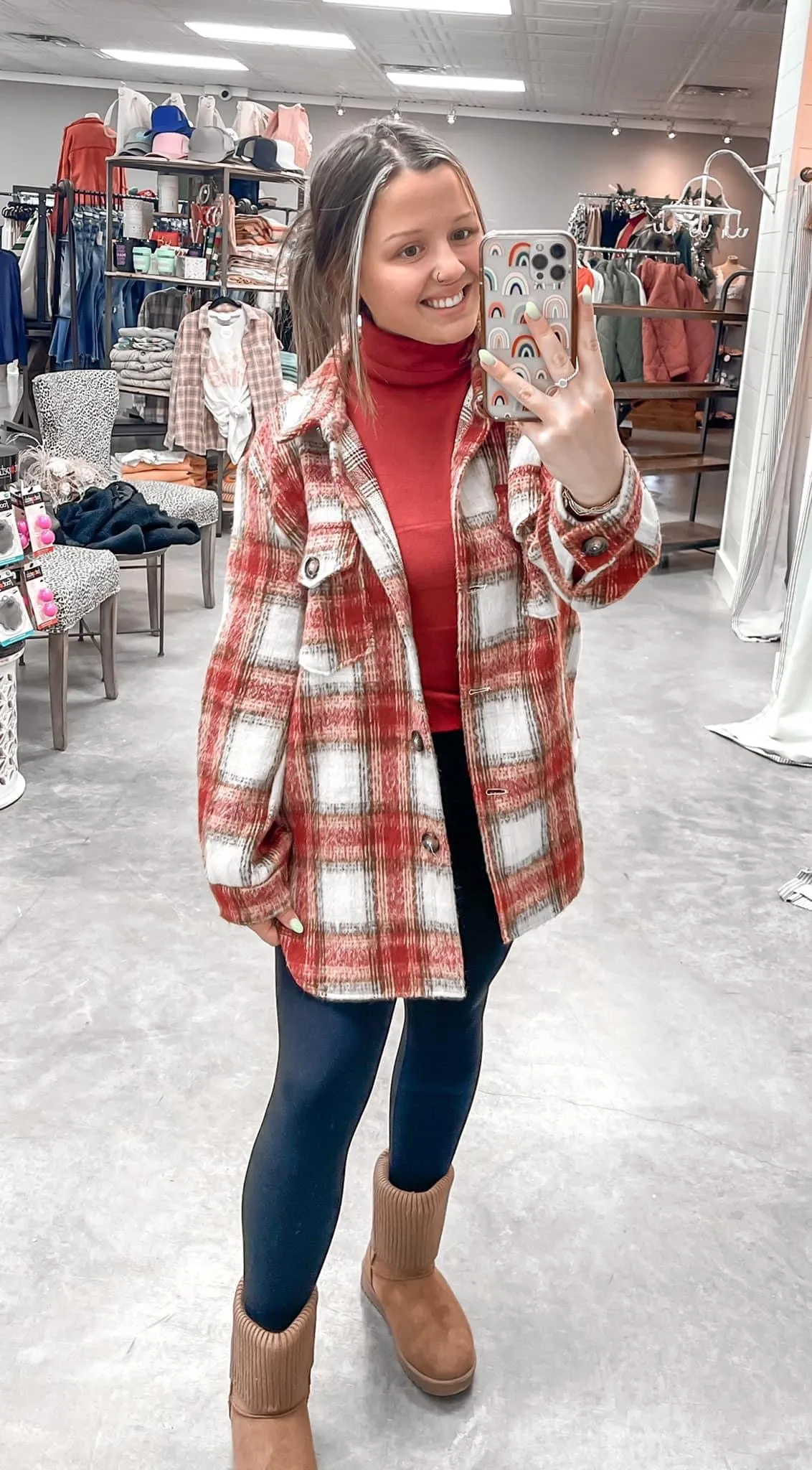 Colorado Bound Plaid Shacket