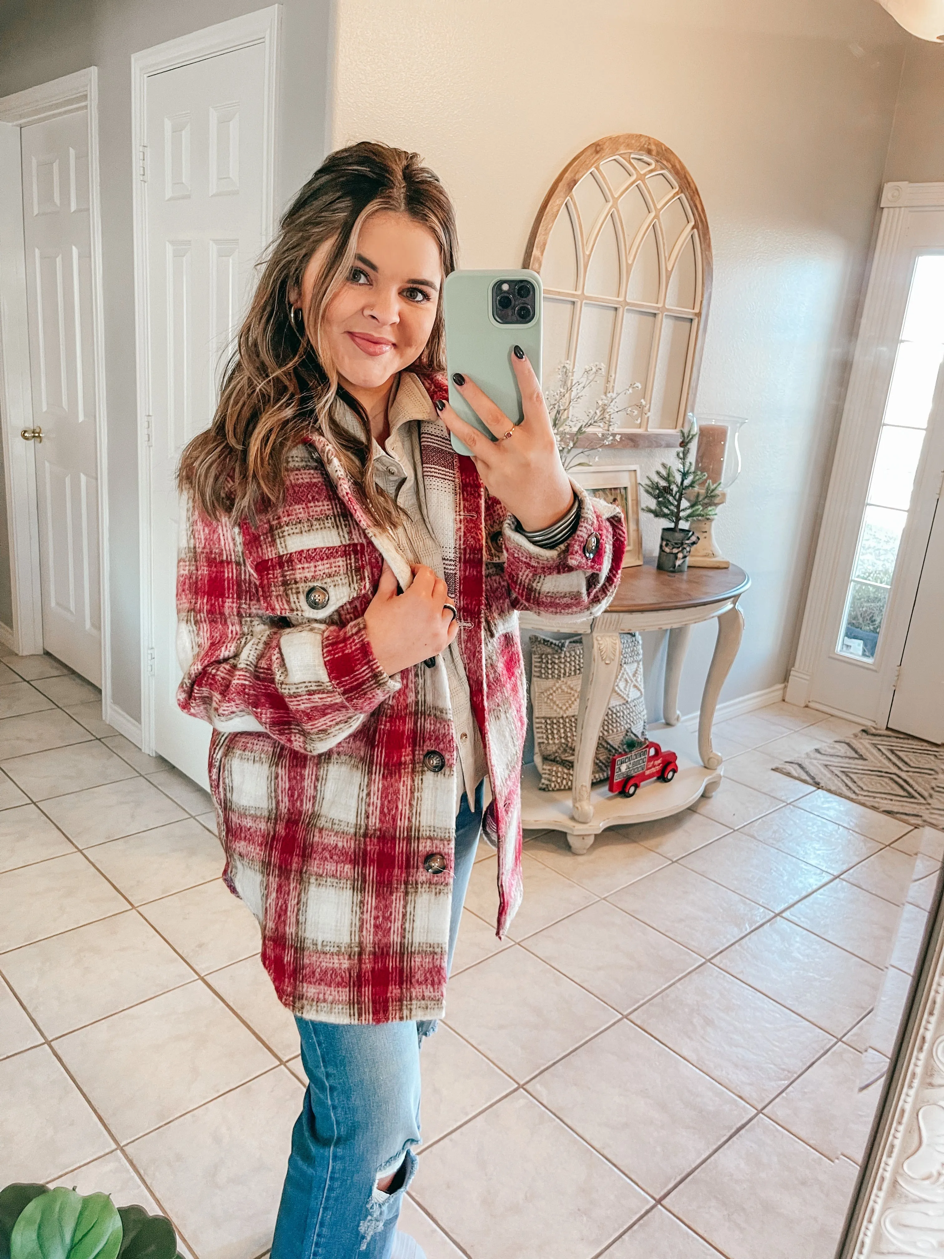Colorado Bound Plaid Shacket