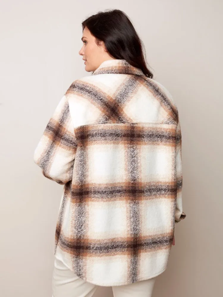 Curvy Plaid Shacket