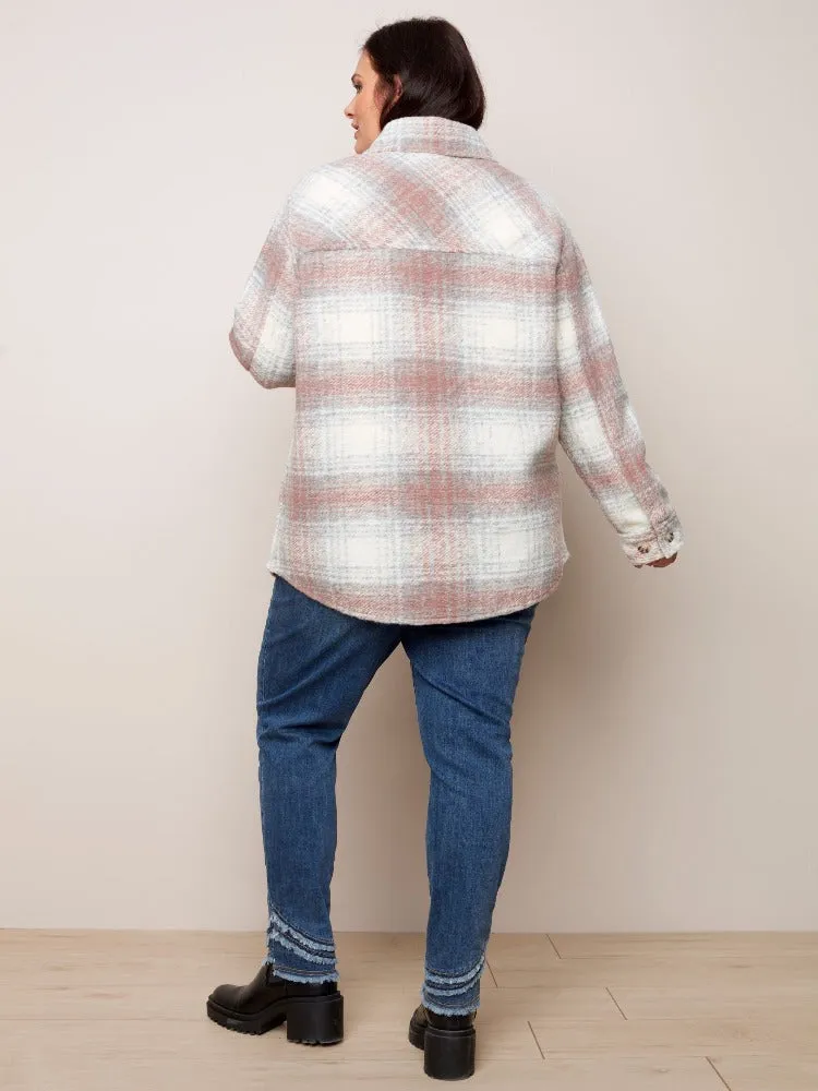 Curvy Plaid Shacket