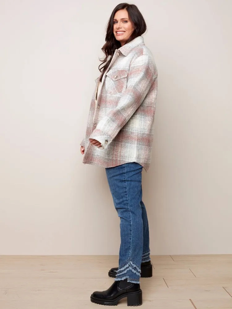 Curvy Plaid Shacket
