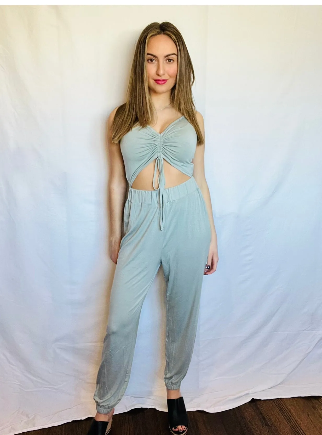 Cut out jumpsuit