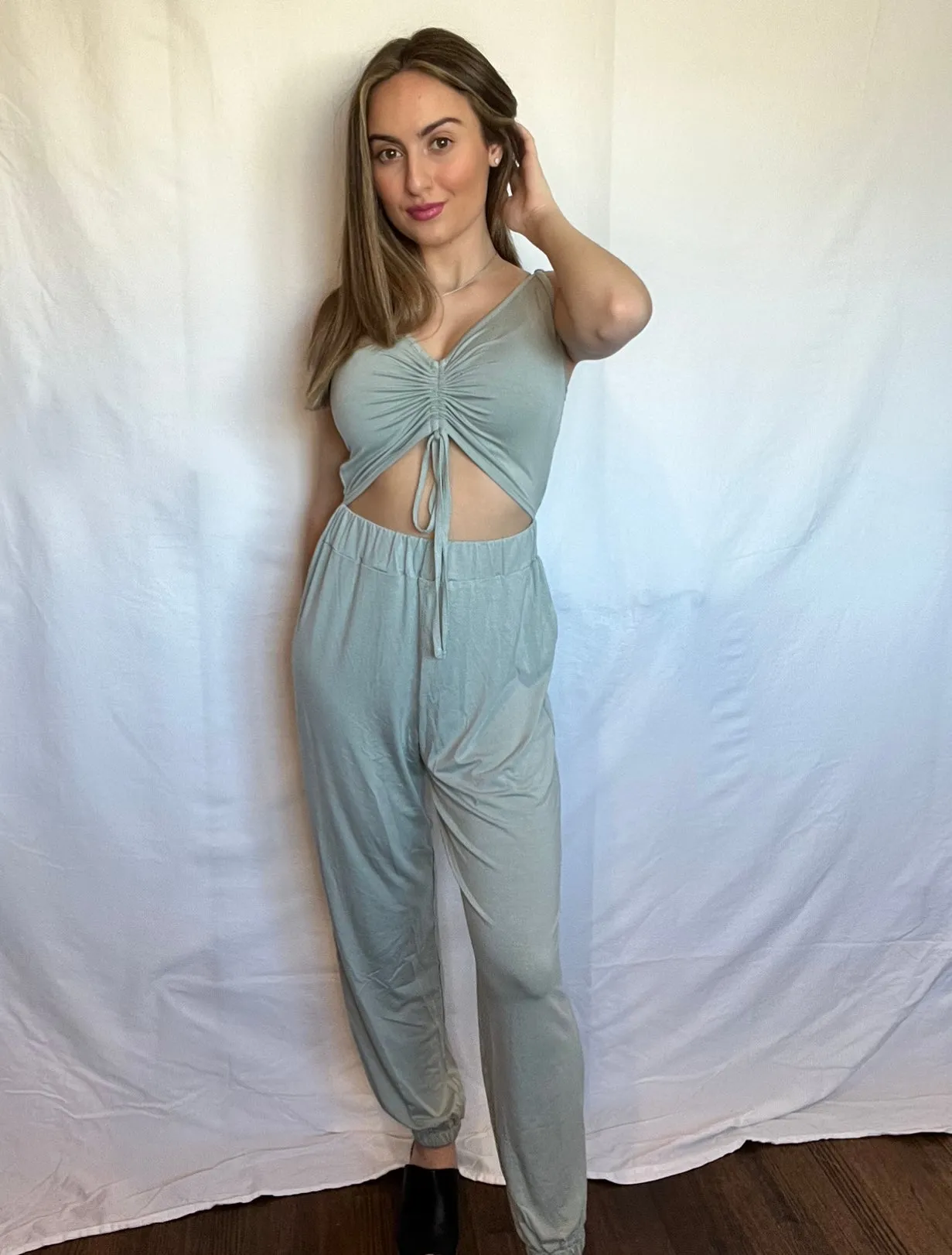 Cut out jumpsuit