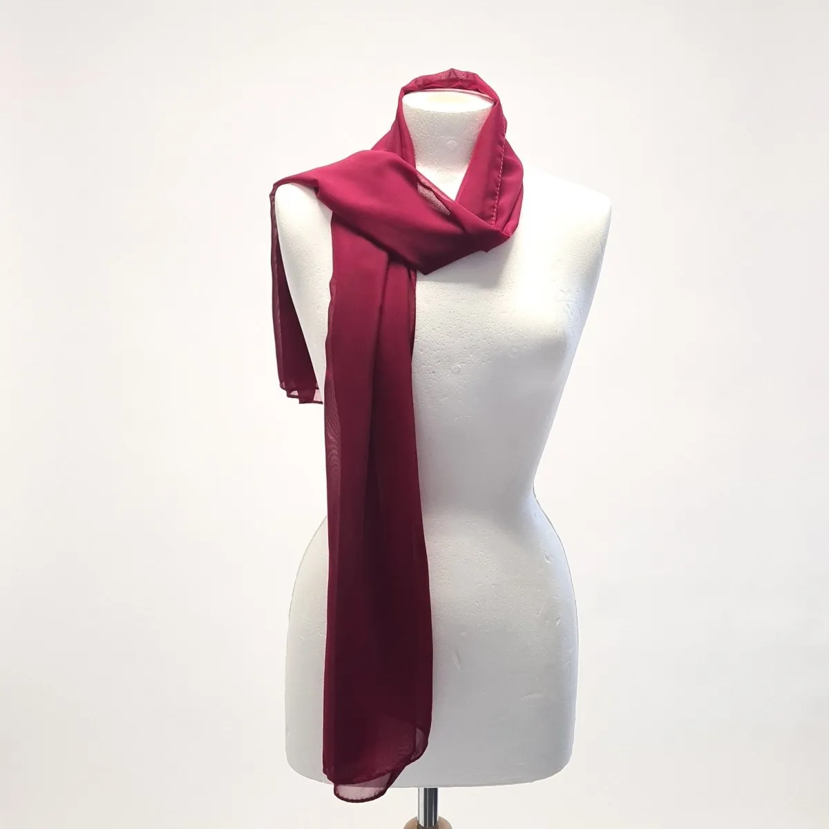 Delicate Chiffon Colourful Scarf