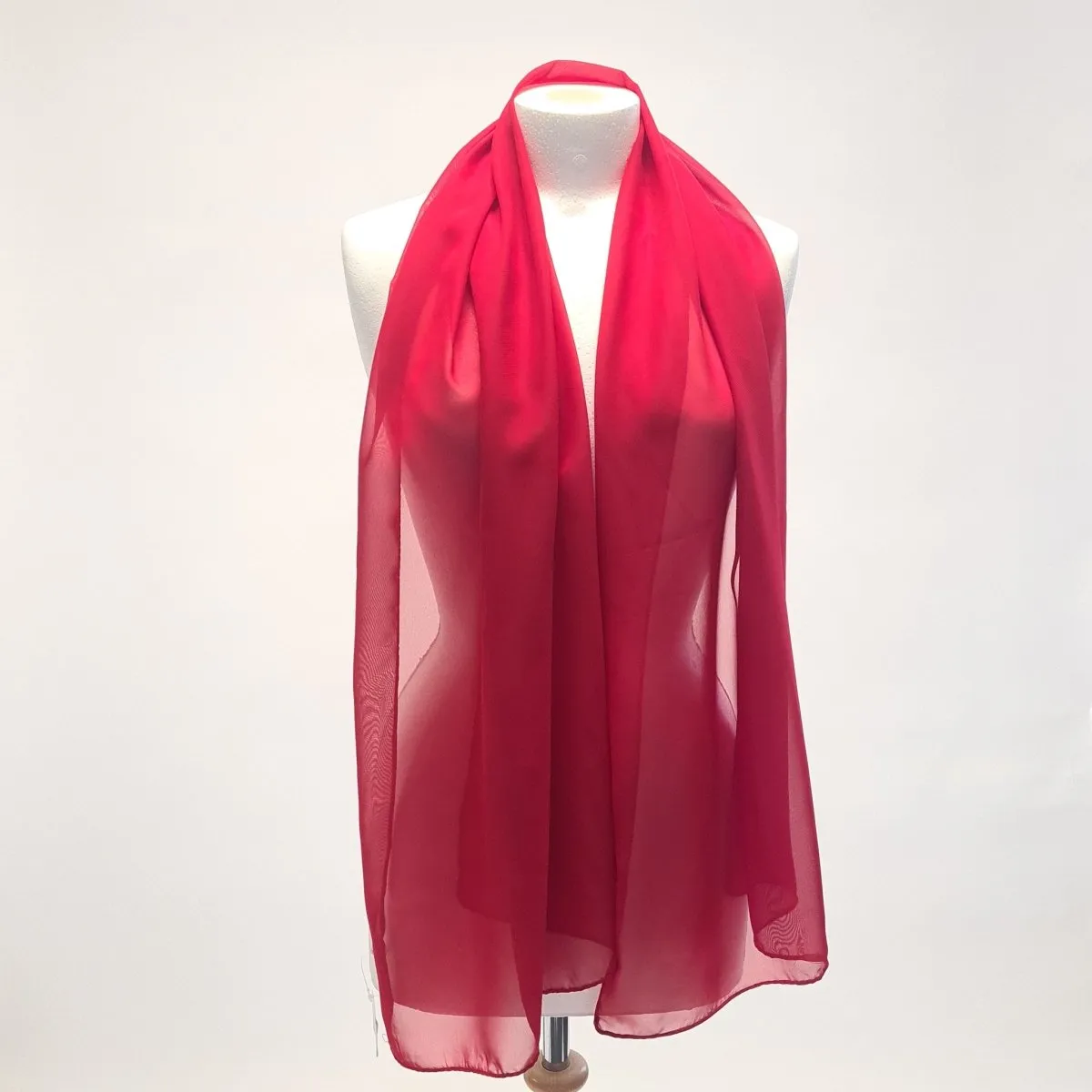 Delicate Chiffon Colourful Scarf