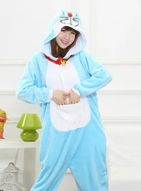 Doraemon Costume Pajamas Sleepwear Onesie