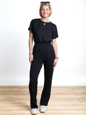 Dressed To Chill Short Sleeve Jumpsuit