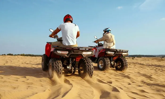 Dune Bashing & Guided Quad Bike Tour incl Photoshoot Moment at Quad Bike Craze