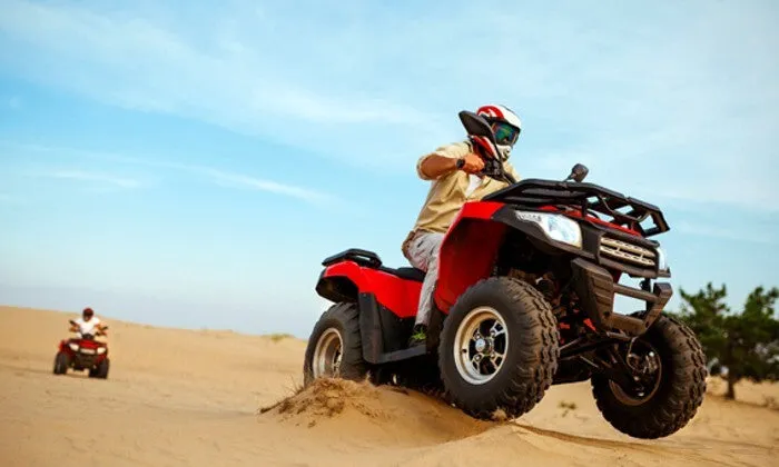 Dune Bashing & Guided Quad Bike Tour incl Photoshoot Moment at Quad Bike Craze
