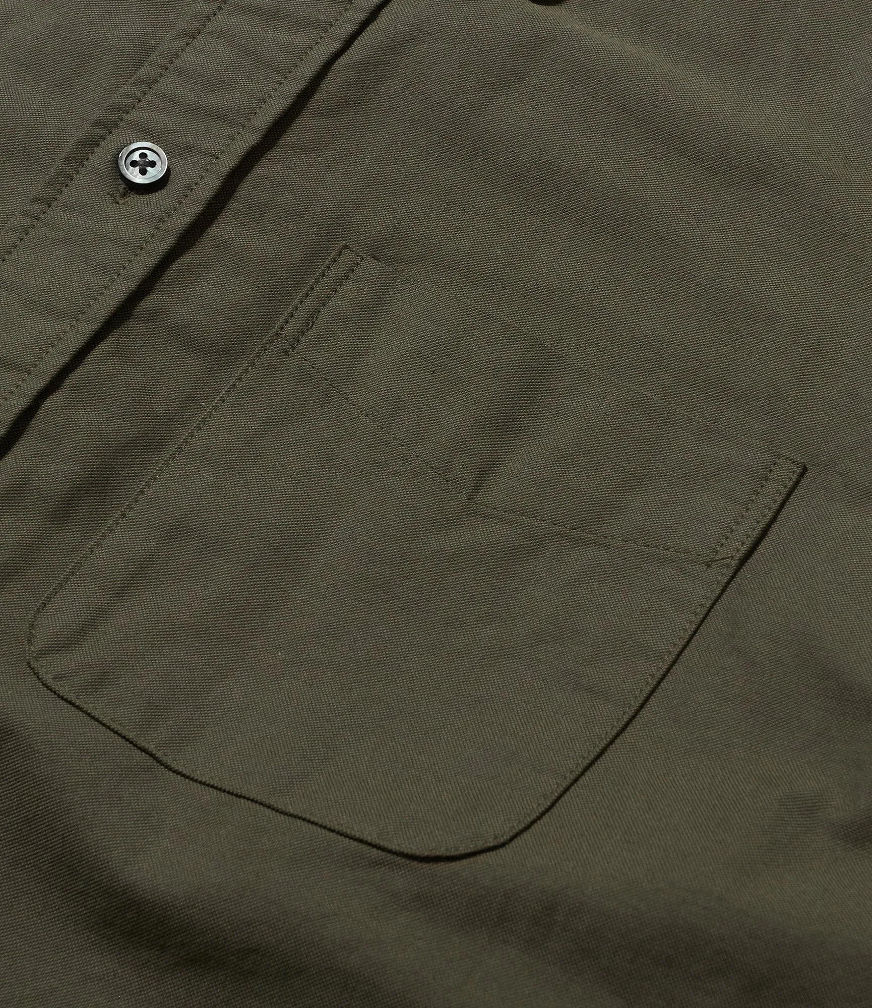 Engineered Garments 19 Century BD Shirt -  Olive Cotton Oxford