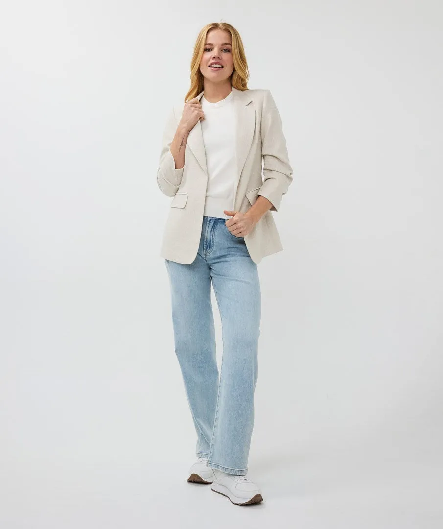 Esqaulo Linen Look Blazer