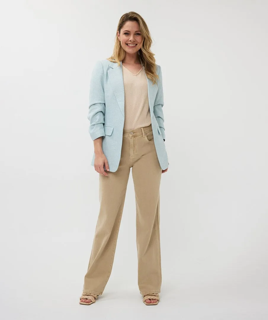 Esqaulo Linen Look Blazer