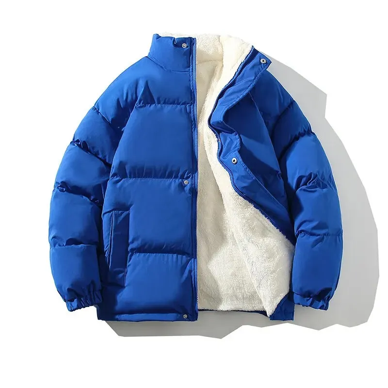 Frevord - Puffer Jacket Heren met Fleece Voering, Winddicht, Warm & Geïsoleerd