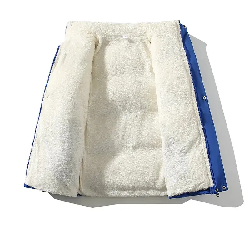 Frevord - Puffer Jacket Heren met Fleece Voering, Winddicht, Warm & Geïsoleerd