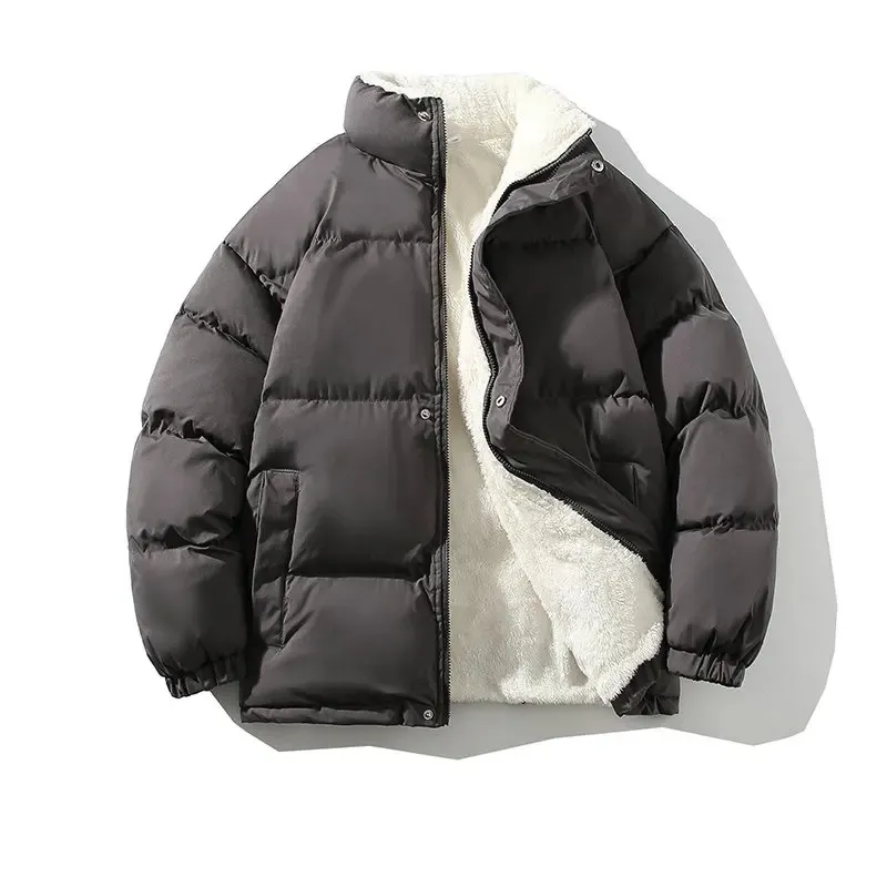 Frevord - Puffer Jacket Heren met Fleece Voering, Winddicht, Warm & Geïsoleerd