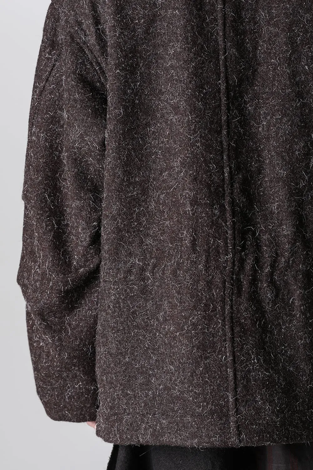 Funnel Neck Short Coat