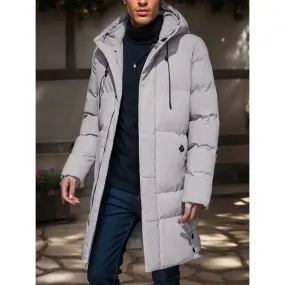 Grenvik - Puffer Jacket Heren Lang met Capuchon, Winddicht, Warm & Waterafstotend