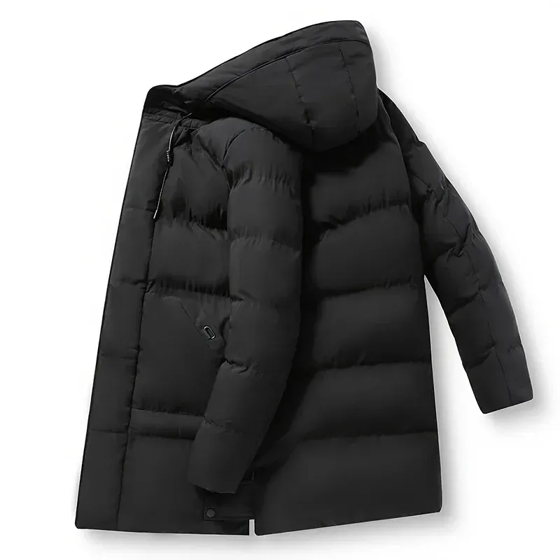 Grenvik - Puffer Jacket Heren Lang met Capuchon, Winddicht, Warm & Waterafstotend