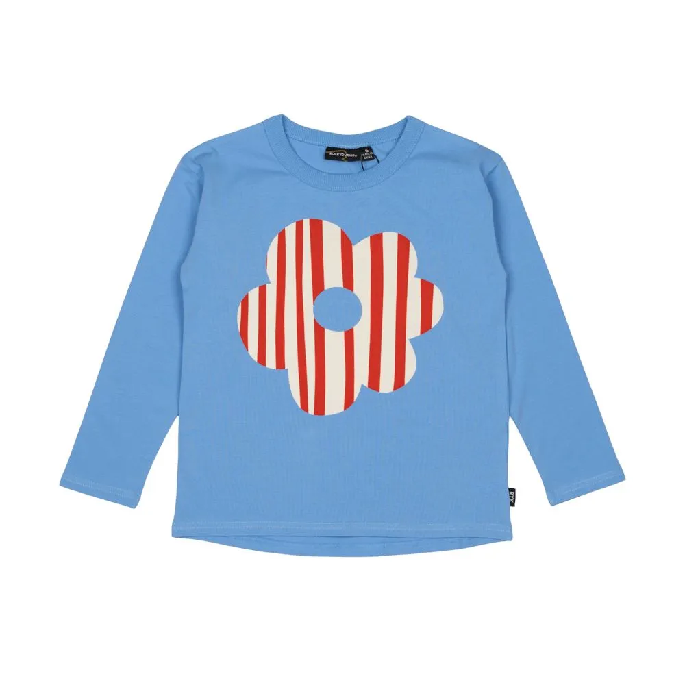 HAPPY FLOWER LONG SLEEVE T-SHIRT