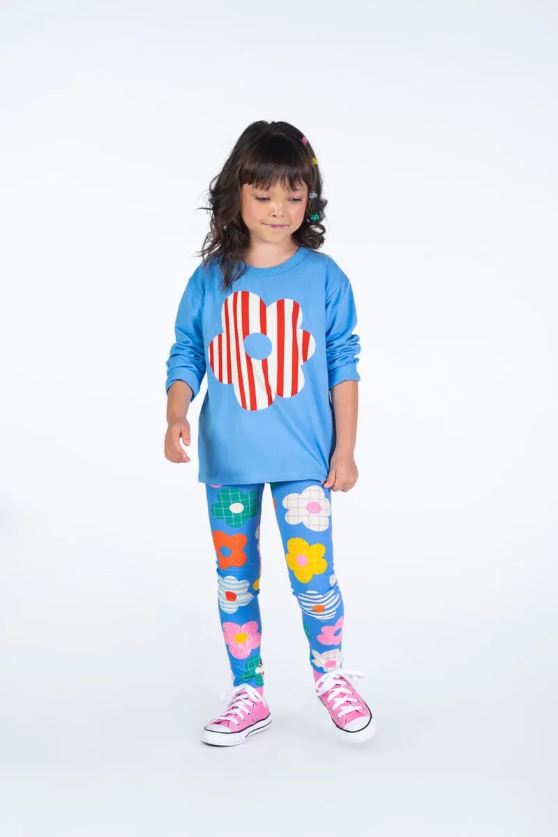 HAPPY FLOWER LONG SLEEVE T-SHIRT