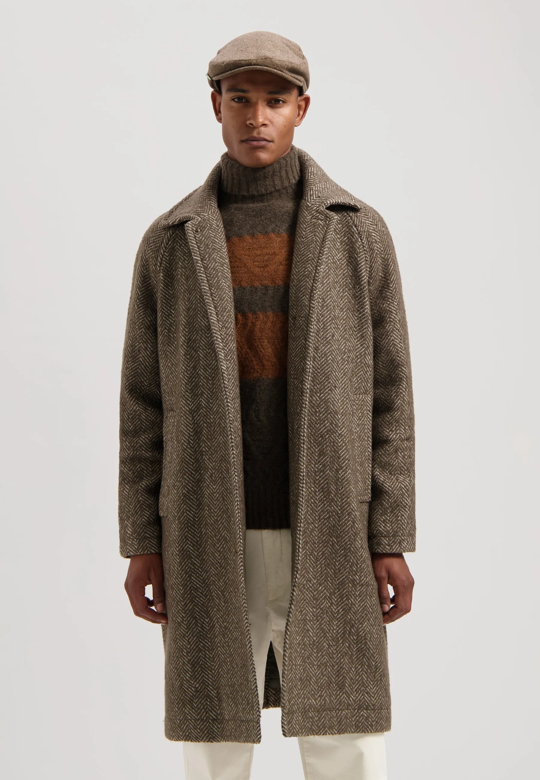 Isaac Coat in Driftwood