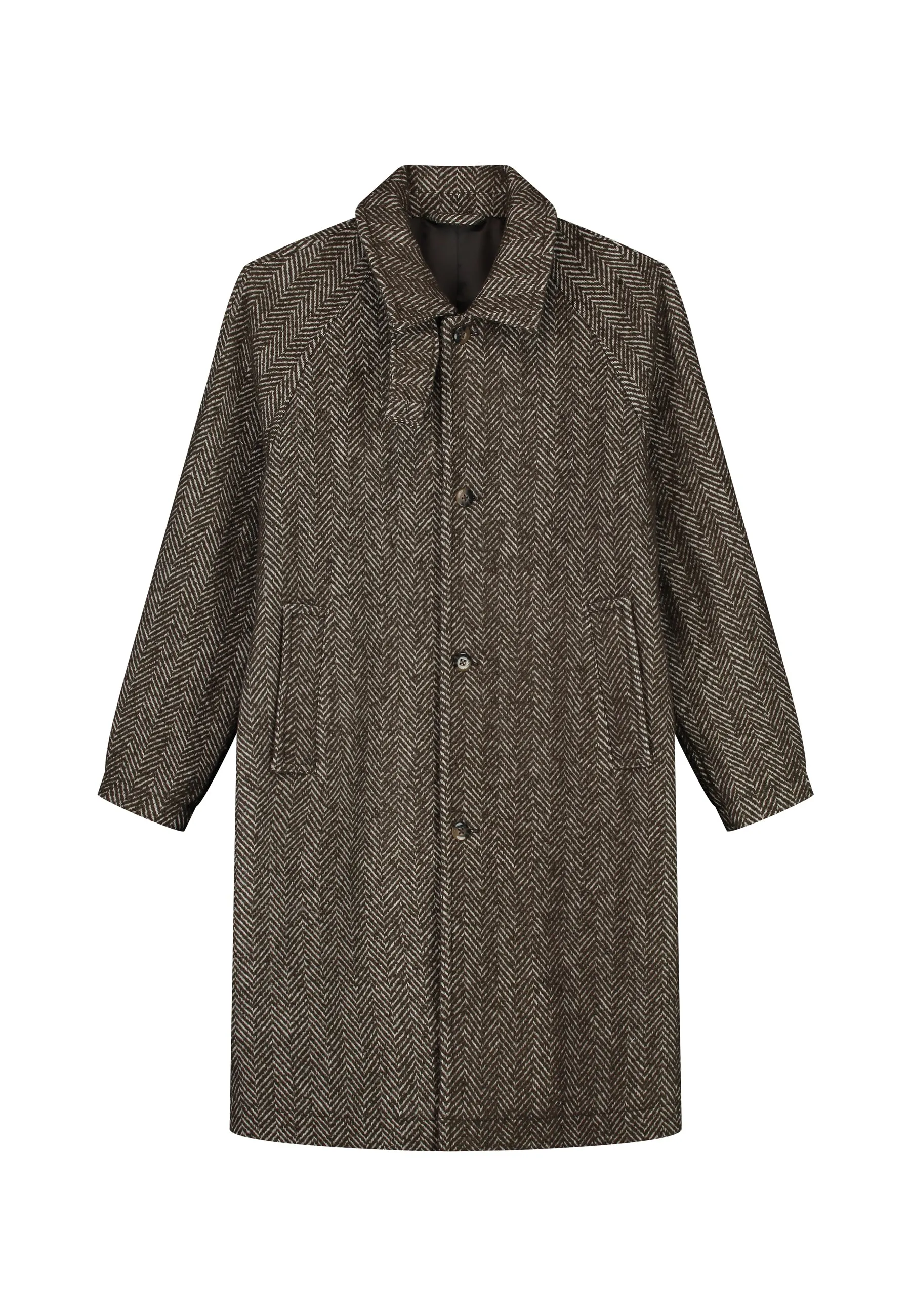Isaac Coat in Driftwood