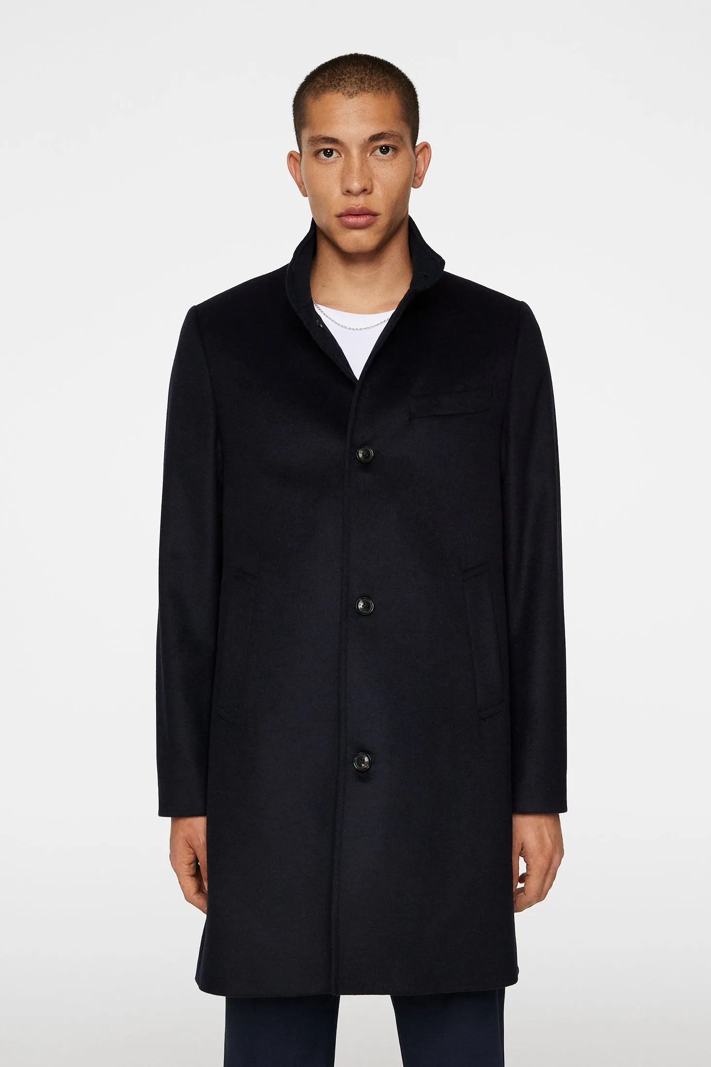 Jesse Melton Cashmere coat / JL Navy