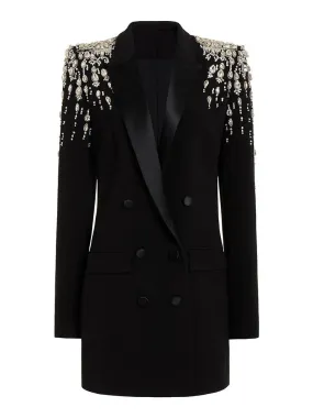 Jewel Rhinestone Blazer