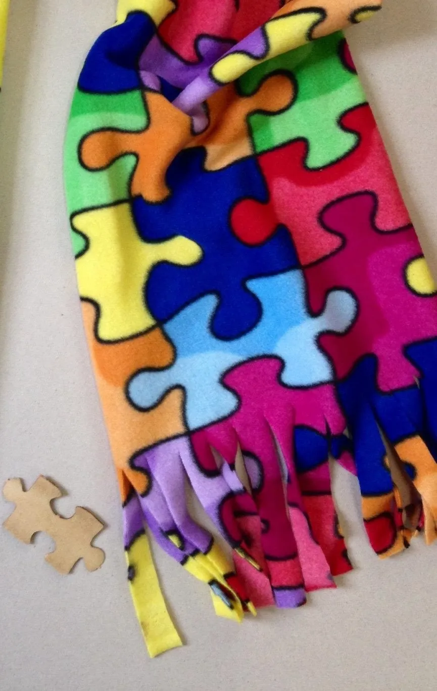 Jigsaw Puzzle Scarf