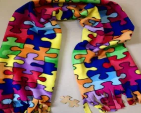 Jigsaw Puzzle Scarf