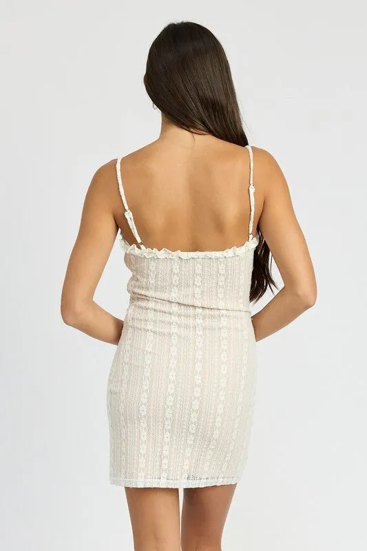 Lace Mini Dress