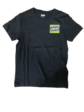 Levi's T-shirt manica corta da ragazzo Multi Hit Illusion Logo Tee 9EH897-023 black